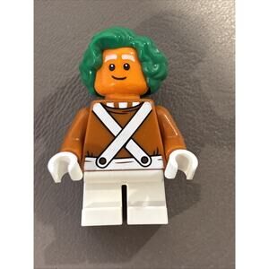 Lego Oompa Loompa Male Minifigure #idea250 Set #21360 Willy Wonka Brand New